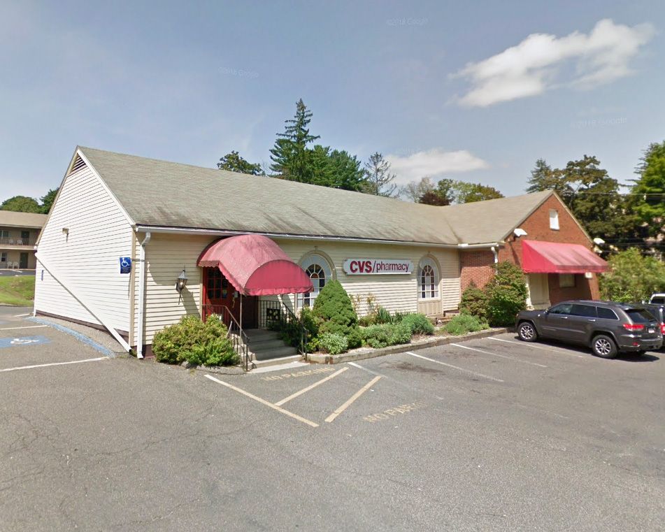 A Google Maps street view of the Great Barrington CVS.