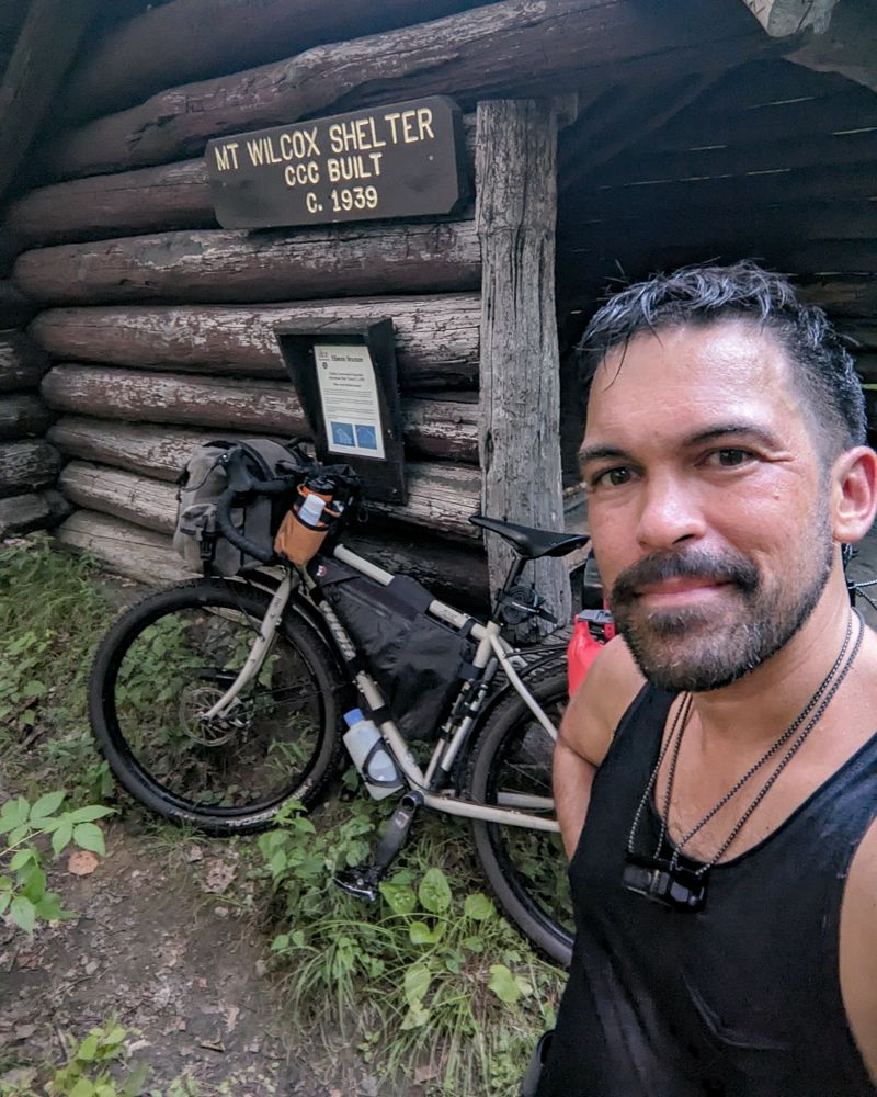 A moist, triumphal selfie. Many mosquitoes.