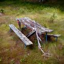 Lake Sebago Beach, Closed Since Hurricanes Irene and Sandy.
Harriman State Park, NY.
August 21, 2021.